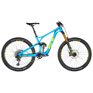 MTB GT BICYCLES FORCE CARBON PRO 27,5" Turchese/Giallo 2019 0